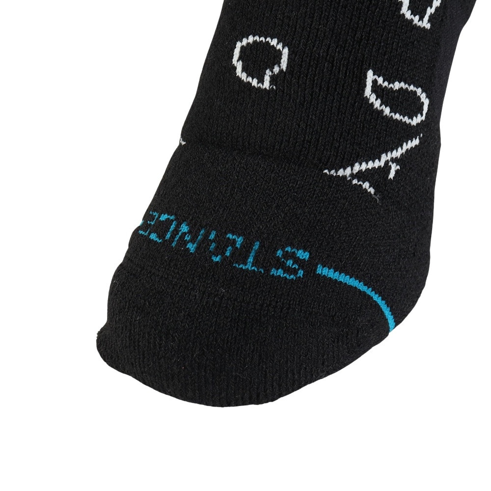 スタンス（STANCE）（メンズ、レディース）スキー・スノーボード専用ソックス BARRIO MID WOOL SNOW A758C24BAR BLK