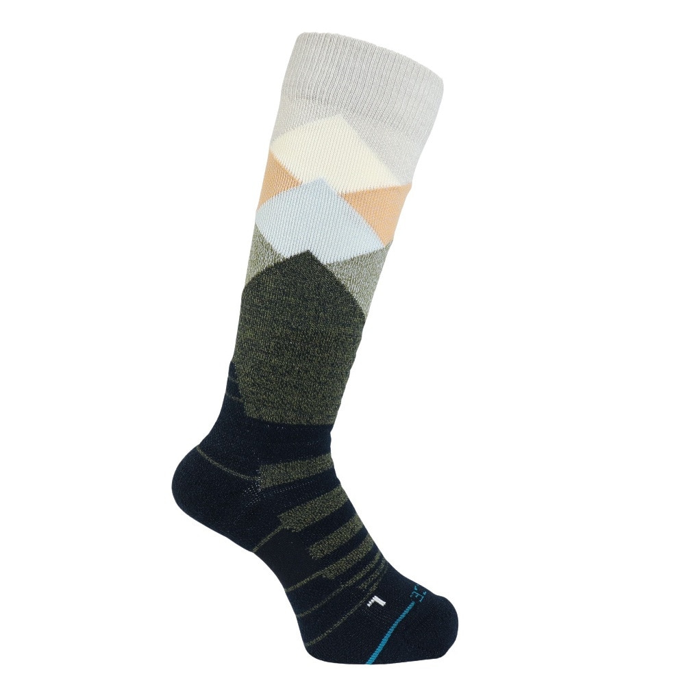 スタンス（STANCE）（メンズ、レディース）スキー・スノーボード専用ソックス MISTY MID WOOL SNOW A758C24MIS NVY