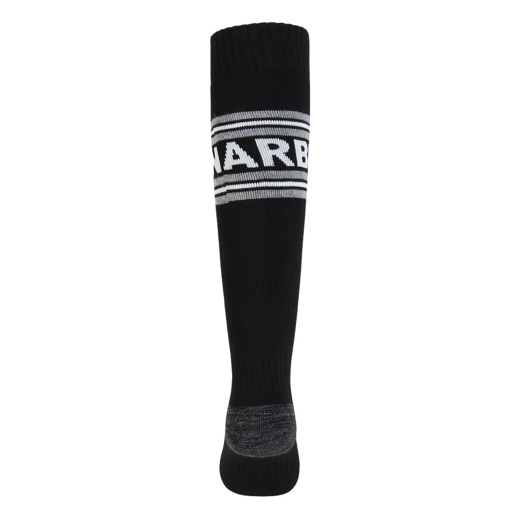 エアボーン（ARBN）（メンズ）切り替え ロゴ ソックス AB53WC1626 BLK