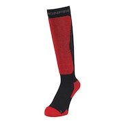 (メンズ)ウール ソックス 60BNF4FOK2349 RED