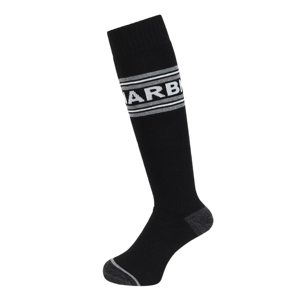 エアボーン（ARBN）（メンズ）切り替え ロゴソックス AB63WC1653 BLK