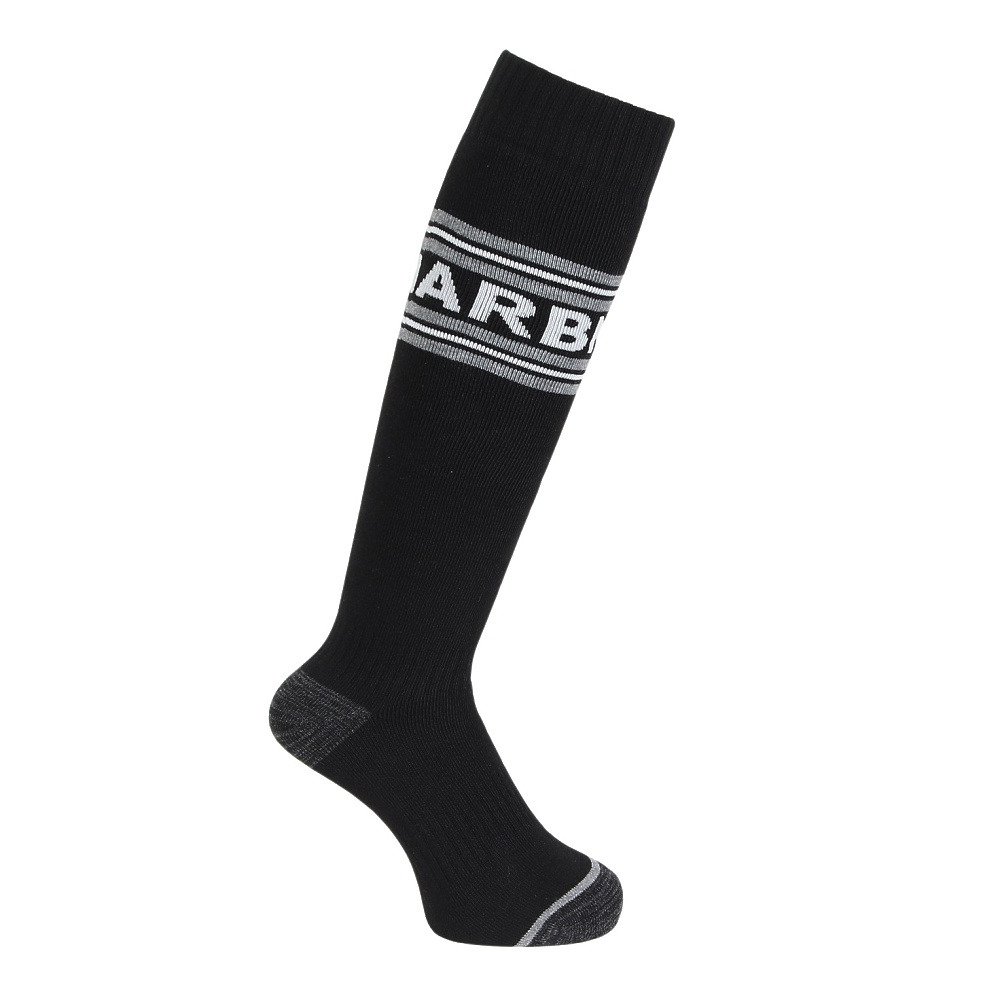 エアボーン（ARBN）（メンズ）切り替え ロゴソックス AB63WC1653 BLK