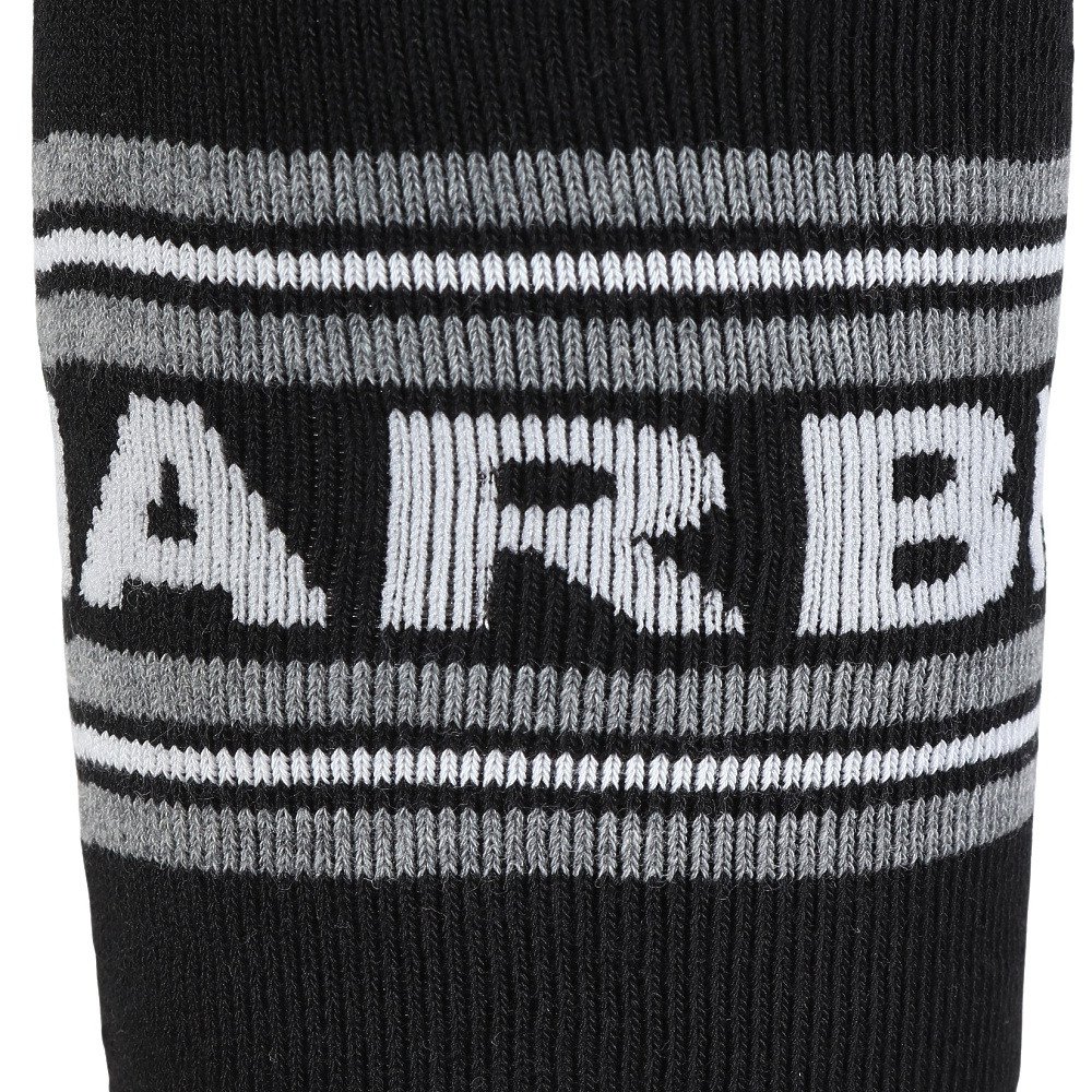 エアボーン（ARBN）（メンズ）切り替え ロゴソックス AB63WC1653 BLK