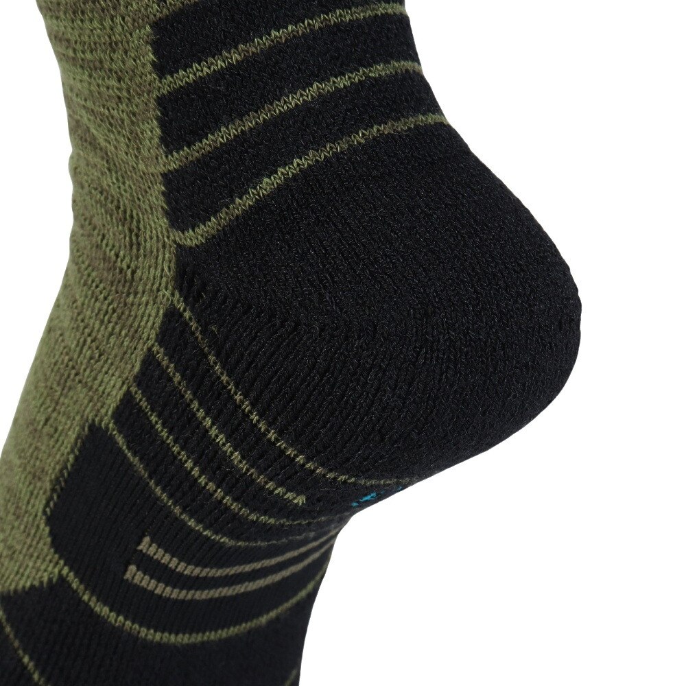 スタンス（STANCE）（メンズ、レディース）BOYD MID WOOL スノー ソックス A758C24BOY OLV