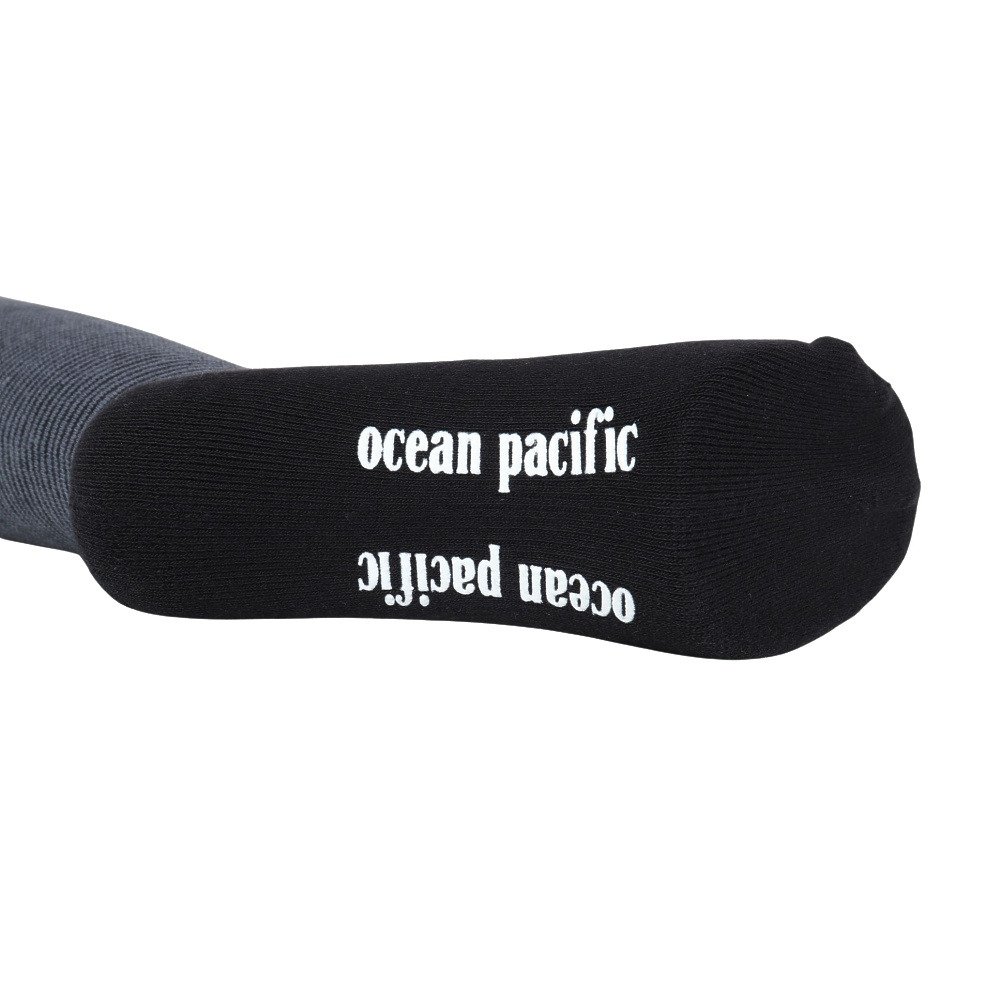 オーシャンパシフィック（Ocean Pacific）（メンズ）靴下 スノーソックス 545950BK