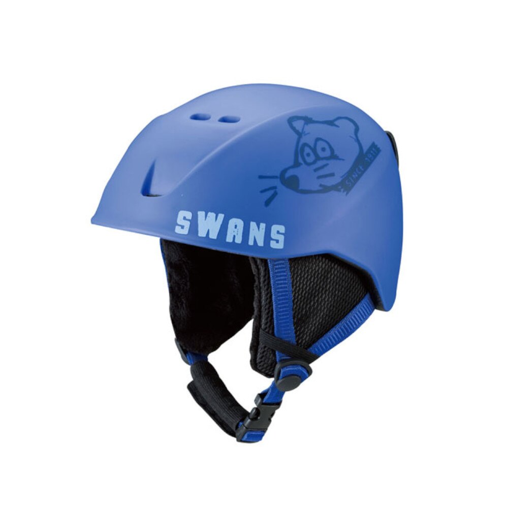 スワンズ（SWANS）（メンズ）スキー スノーボード ヘルメット ジュニア ボーイズ スキーヘルメット 20-21 H-56 BL  ゴルフ用品はヴィクトリアゴルフ