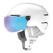 (メンズ)スキー ヘルメット SAVOR VISOR STEREO 23 AN5005714 ホワイト