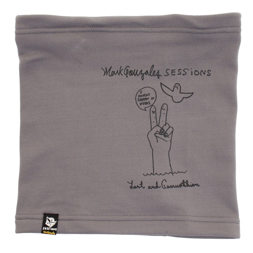 SESSIONS（メンズ）PEACE ネックウォーマー 215189 GRY