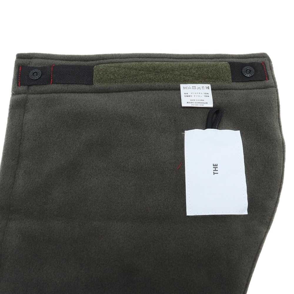 スコープ ドッグ 236（SCOPEDOG236）（メンズ）PLACKET ネックウォーマー 15714 OLIVE オリーブ ネックウォーマー スキー スノーボード スノボ