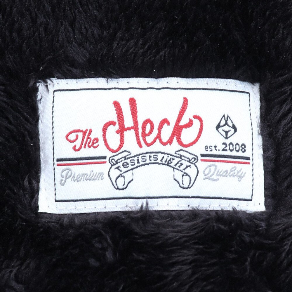 ヘック（HECK）（メンズ、レディース）ふわふわ ネックウォーマー PLS2007 ブラック