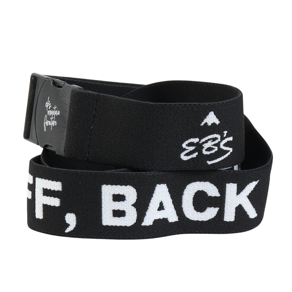エビス（ebs）（メンズ、レディース）エラスティックベルト 4400813-ELASTIC BELT BLACK