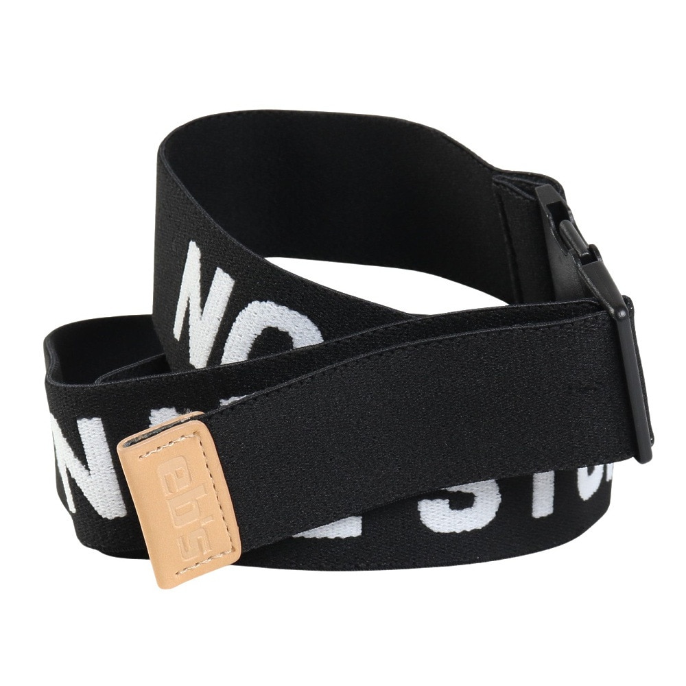 エビス（ebs）（メンズ、レディース）エラスティックベルト 4400813-ELASTIC BELT BLACK