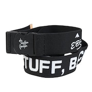 (メンズ、レディース)エラスティックベルト 4400813-ELASTIC BELT BLACK