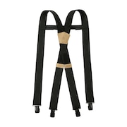 (メンズ、レディース)サスペンダー 4400815-SUSPENDERS BLACK
