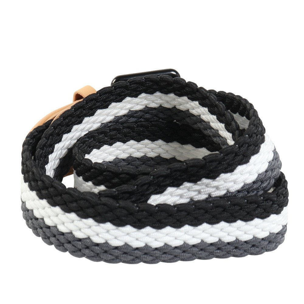 エビス（ebs）（メンズ、レディース）ゴムメッシュ ベルト 4500821-GOMU MESH BK/LINE