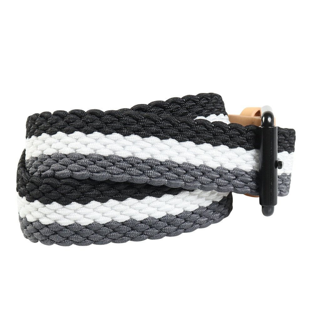 エビス（ebs）（メンズ、レディース）ゴムメッシュ ベルト 4500821-GOMU MESH BK/LINE