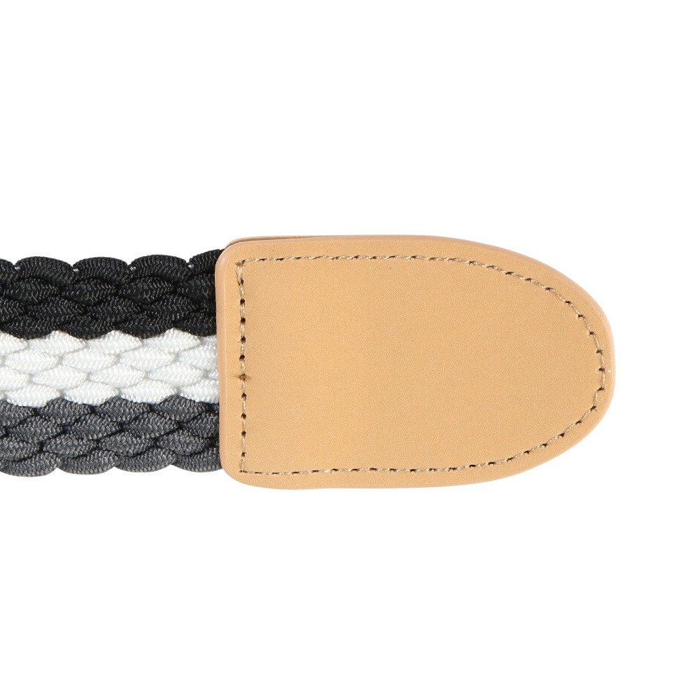 エビス（ebs）（メンズ、レディース）ゴムメッシュ ベルト 4500821-GOMU MESH BK/LINE