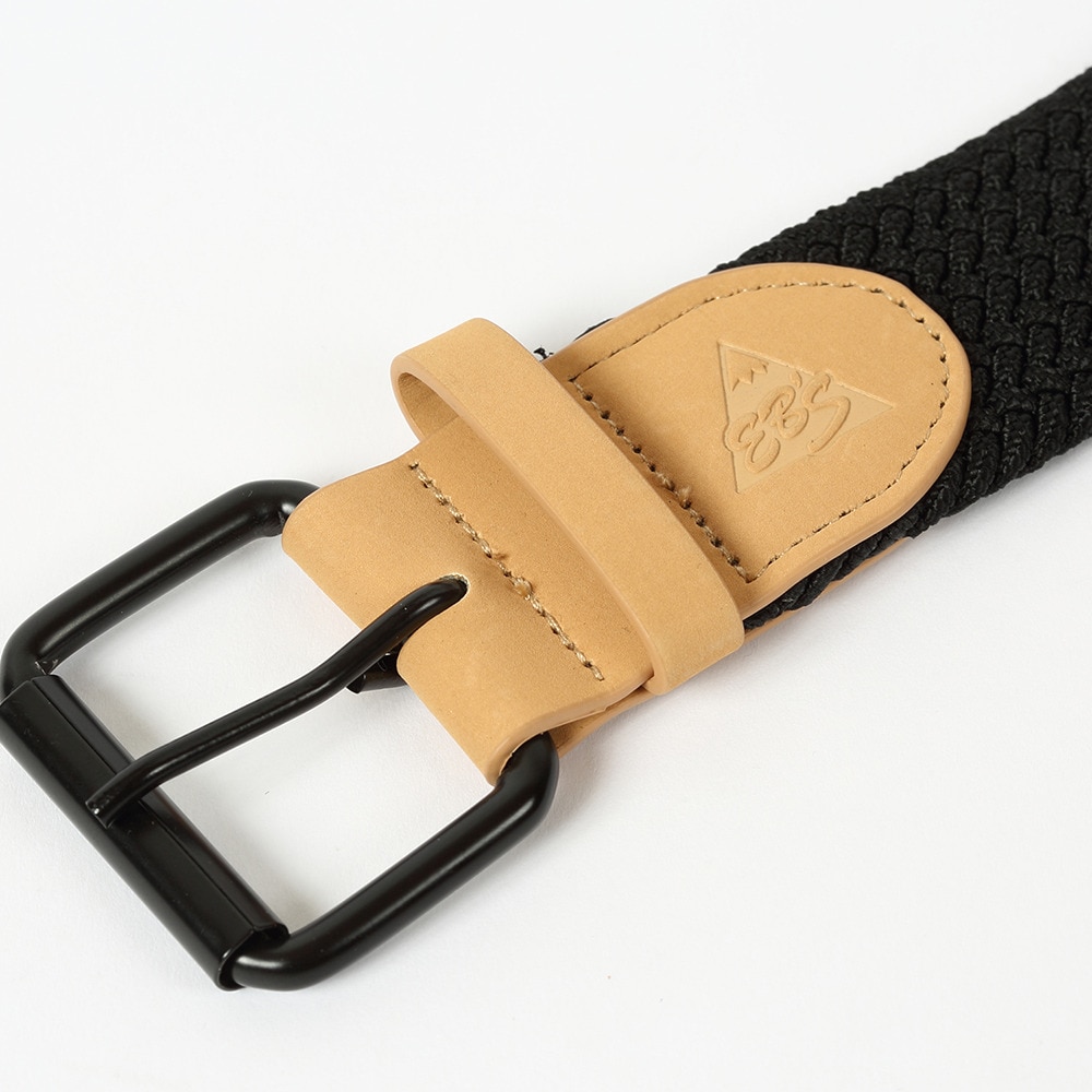 エビス（ebs）（メンズ、レディース）ゴムメッシュ ベルト 4500821-GOMU MESH BLACK