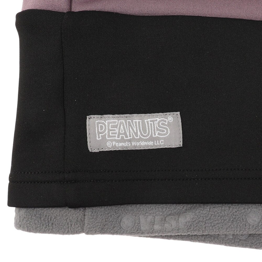 ベスプ（VESP）（メンズ）PEANUTS COLLABORATION MIX FABLIC HOOD WARMER フードウォーマー 防水 撥水 防寒 SNMN1012 LA ラベンダー スヌーピー コラボ