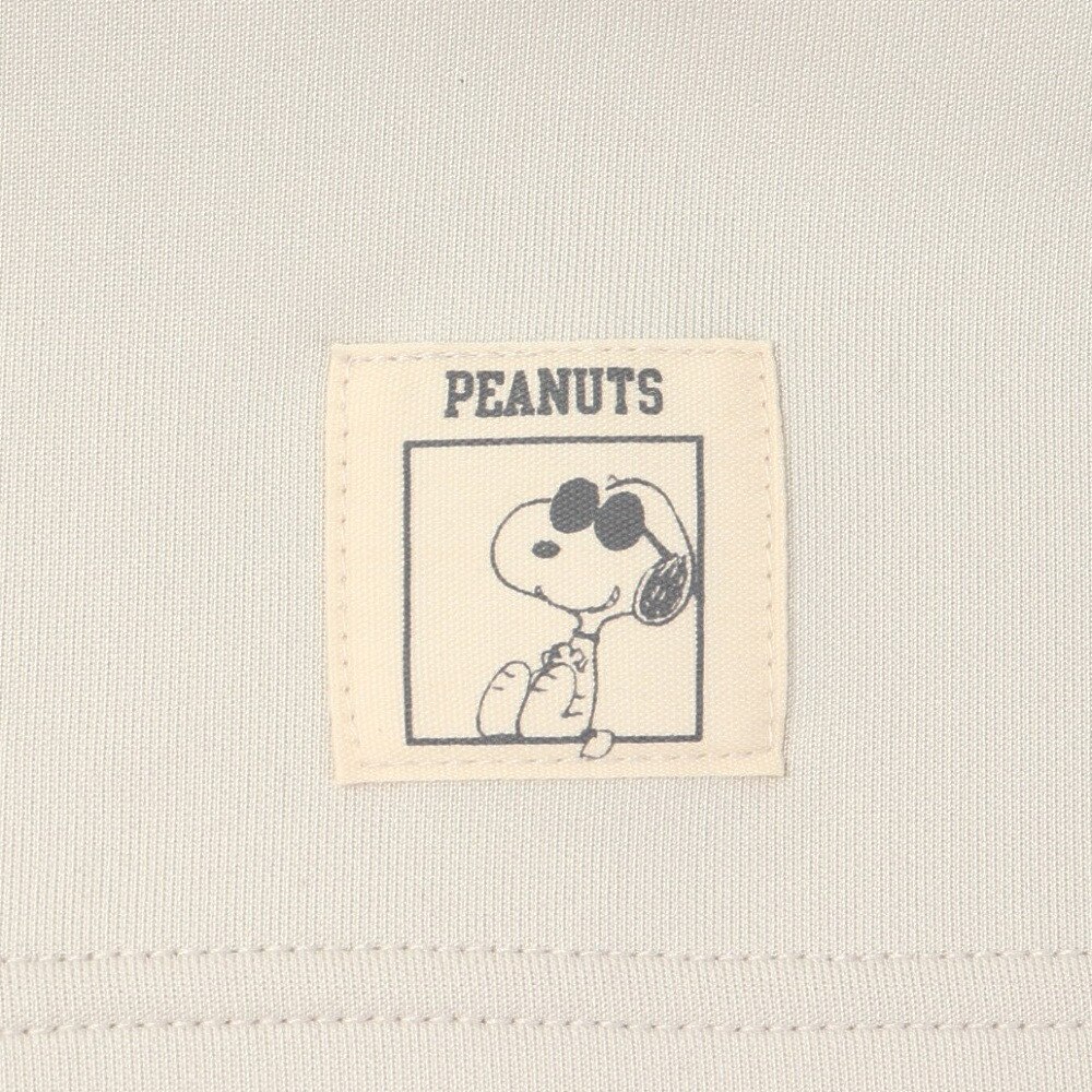 ベスプ（VESP）（メンズ）PEANUTS COLLABORATION MIX FABLIC HOOD WARMER フードウォーマー 防水 撥水 防寒 SNMN1012 WH ホワイト スヌーピー コラボ