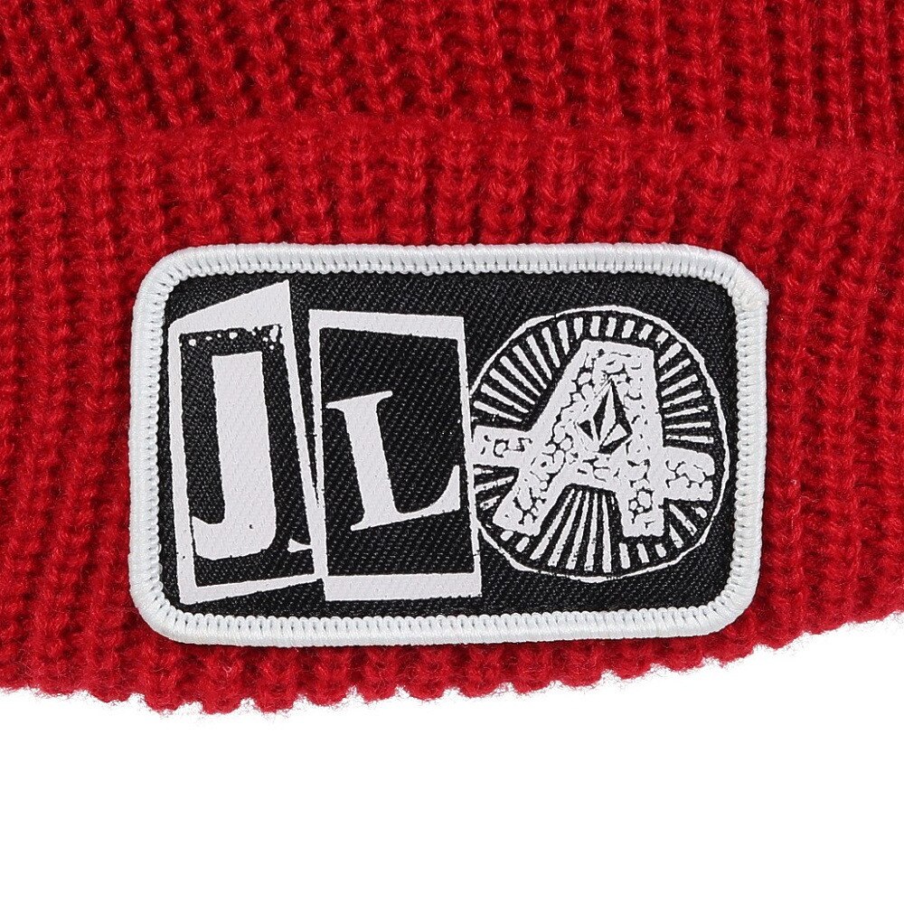ボルコム（Volcom）（メンズ）帽子 キャスケット ビーニー JLA VISOR BEANIE 23J5852306 RED レッド