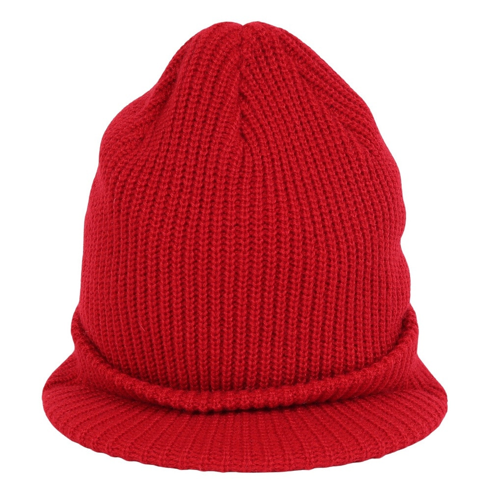 ボルコム（Volcom）（メンズ）帽子 キャスケット ビーニー JLA VISOR BEANIE 23J5852306 RED レッド