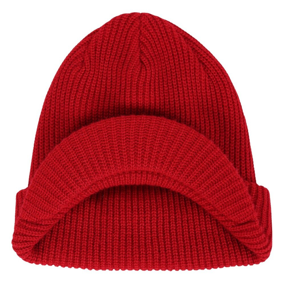 ボルコム（Volcom）（メンズ）帽子 キャスケット ビーニー JLA VISOR BEANIE 23J5852306 RED レッド