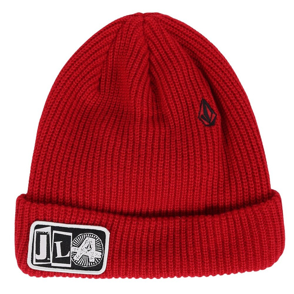 ボルコム（Volcom）（メンズ）帽子 キャスケット ビーニー JLA VISOR BEANIE 23J5852306 RED レッド