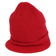 ボルコム（Volcom）（メンズ）帽子 キャスケット ビーニー JLA VISOR BEANIE 23J5852306 RED レッド