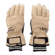 エーアールジー（arg）（レディース）スキー スノーボード グローブ 手袋 レディース SOLID スノーグローブ ARG11024 BEIGE 手袋