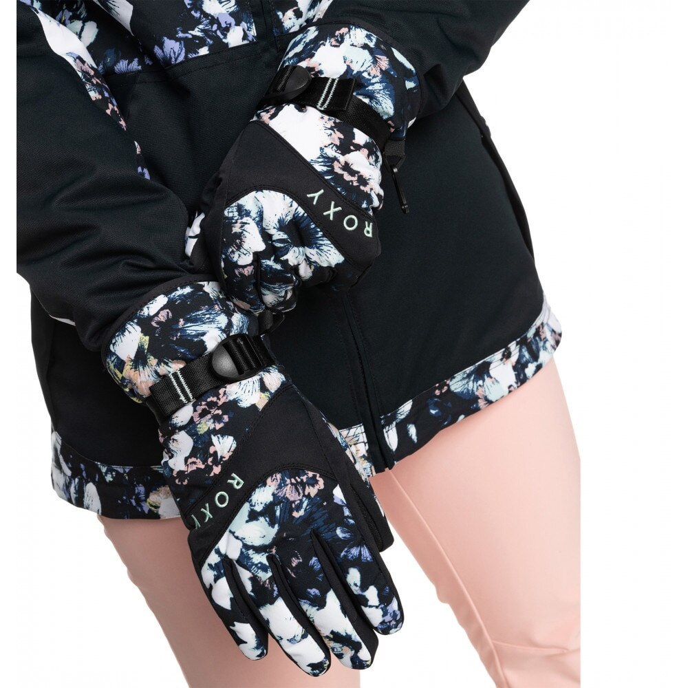 ロキシー｜ロキシー（ROXY）（レディース）グローブ JETTY GLOVES ERJHN03208 KVJ1 防水 撥水 タッチパネル対応 スキー  スノーボード マリン、ウィンタースポーツ用品はヴィクトリア