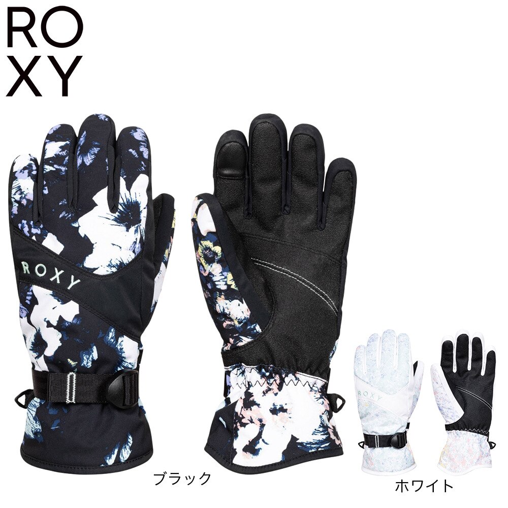 ロキシー（ROXY）（レディース）グローブ JETTY GLOVES ERJHN03208 WBB3 防水 撥水 タッチパネル対応 スキー スノーボード
