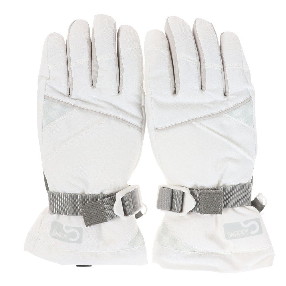 スナッピー（レディース）スノーグローブ ウインターグローブ LADIES グローブ 22SN001W WHT スキー スノーボード