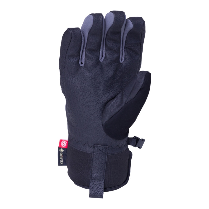 686（686）（レディース）GORE-TEX LINEAR UNDER CUFF GLOVE 五指グローブ 3M3WNGLV313 RHINO GREY