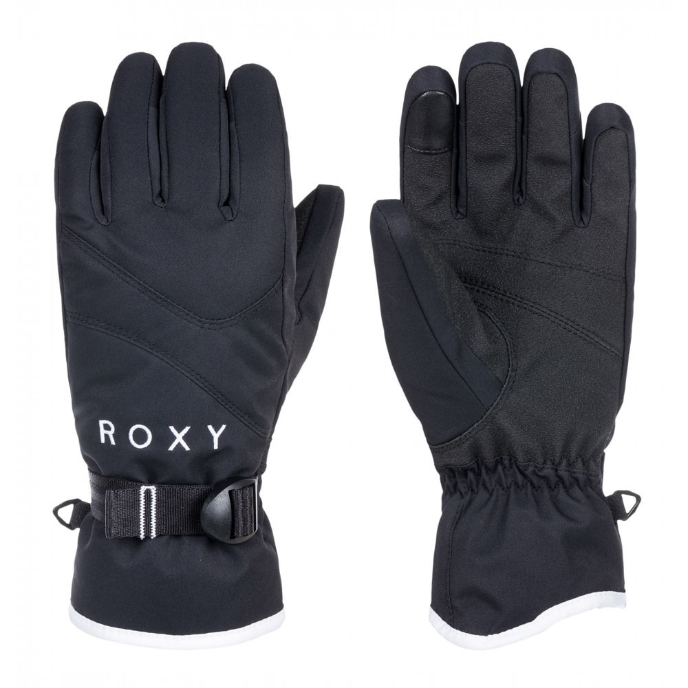 ロキシー（ROXY）（レディース）グローブ スキー スノーボード JETTY SOLID GLOVES 24SNRGV233402 KVJ0 タッチパネル対応