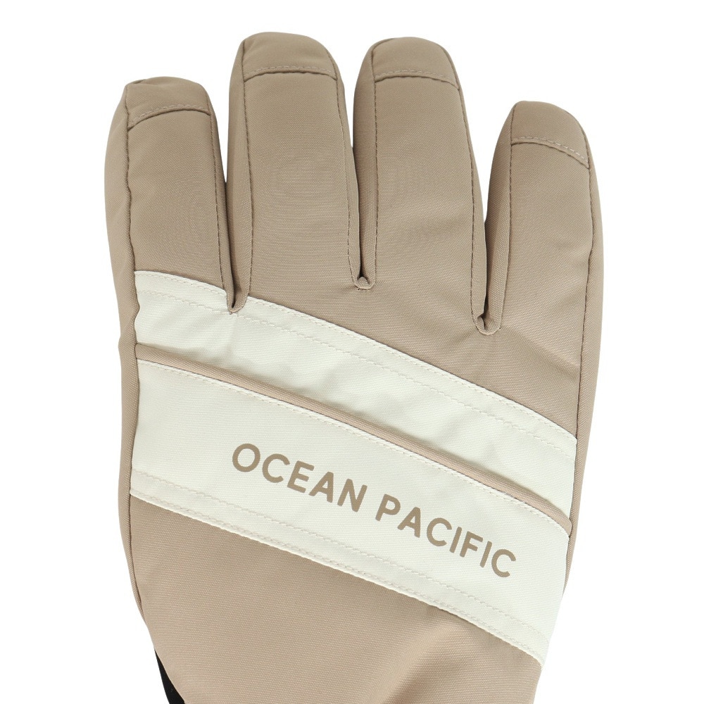 オーシャンパシフィック（Ocean Pacific）（レディース）スノー五指グローブ 544920BEG