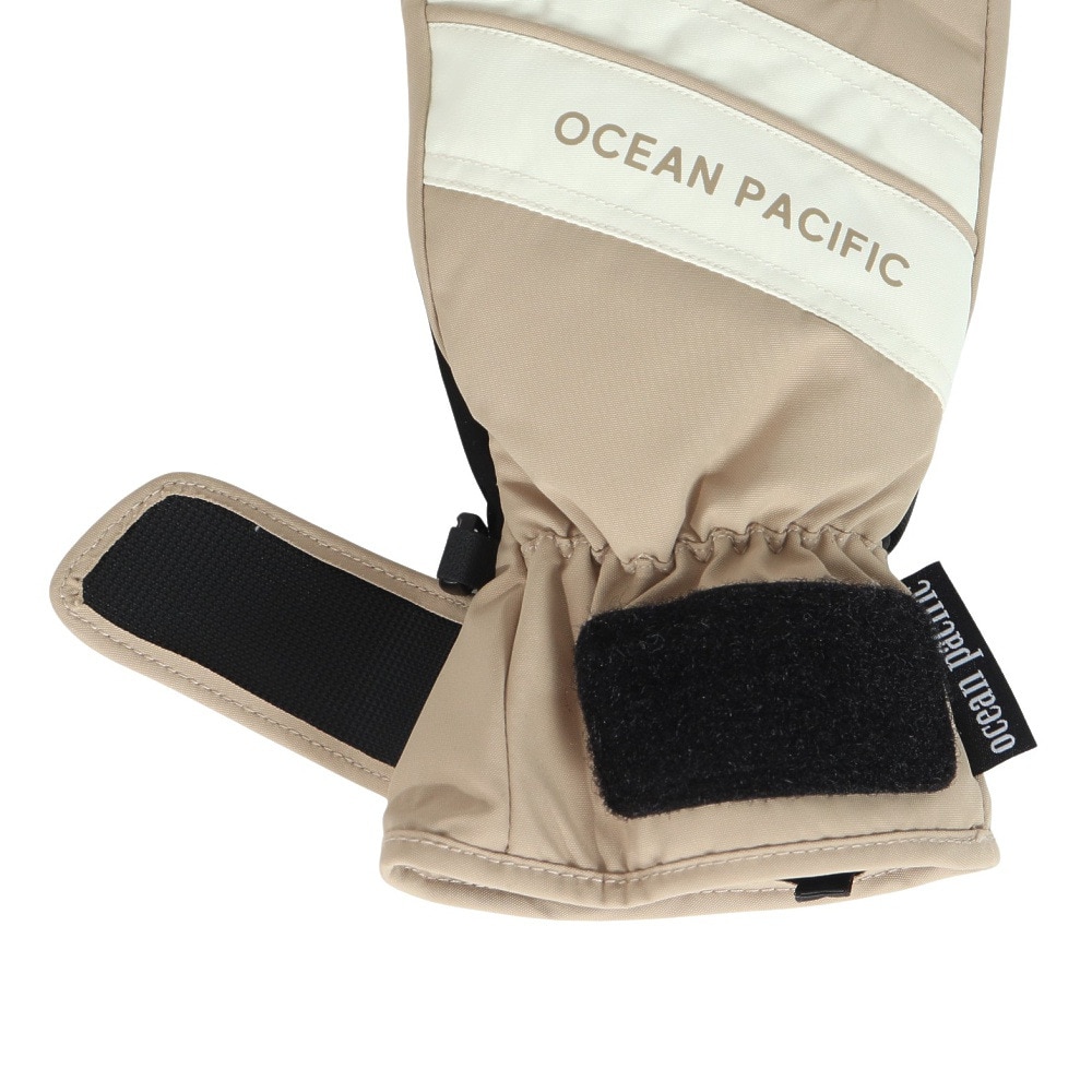 オーシャンパシフィック（Ocean Pacific）（レディース）スノー五指グローブ 544920BEG