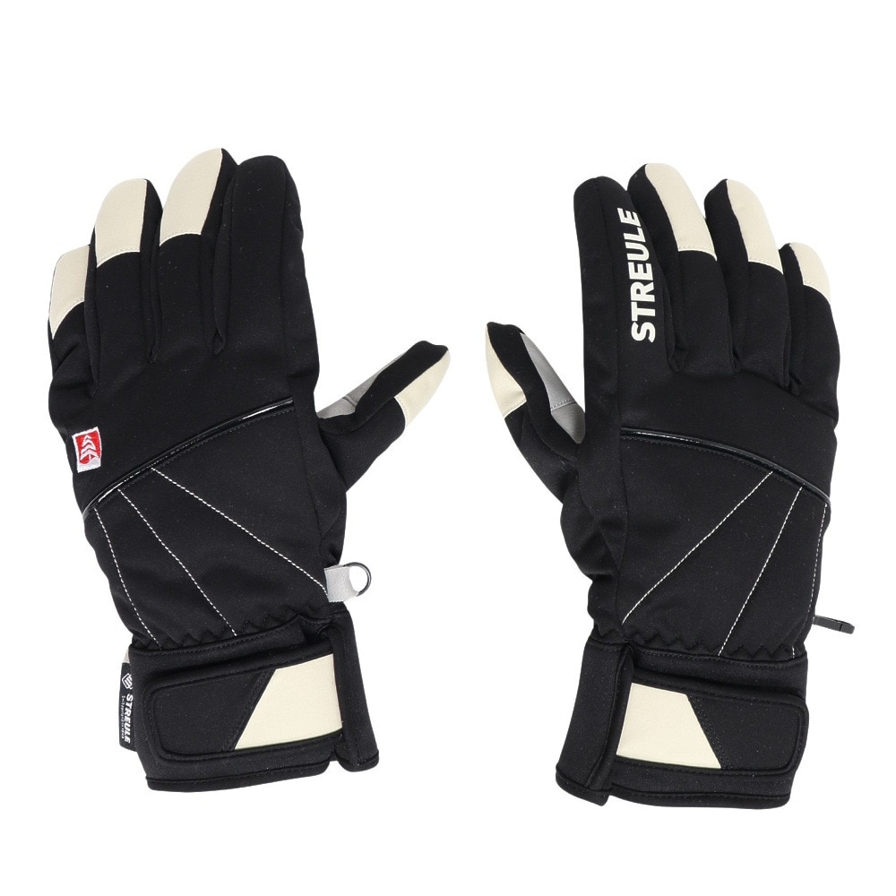 STREULEEC^[ ܎wO[u LADIES 5FINGER DOWN ST26FWGR0041 BLKk90Xm[{[h