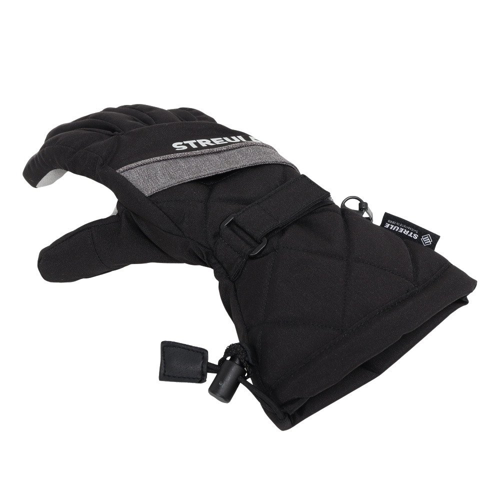 シュトロイレ（STREULE）（レディース）ウインター 五指グローブ LADIES OVERCUFF 5 ST26FWGR0042 BLK