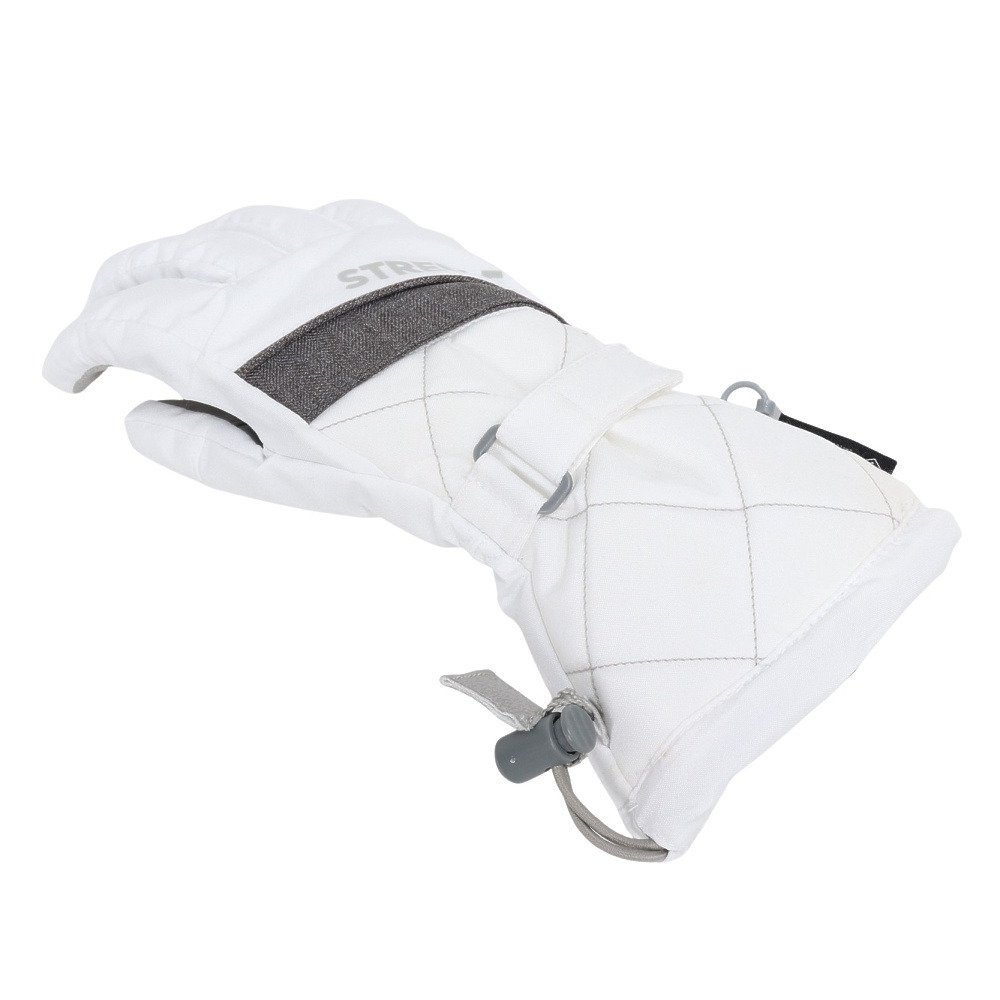 シュトロイレ（STREULE）（レディース）ウインター 五指グローブ LADIES OVERCUFF 5 ST26FWGR0042 WHT