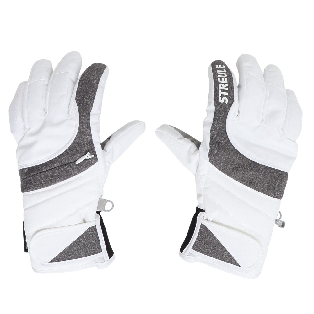 STREULEEC^[ ܎wO[u LADIES 5FINGER ST26FWGR0043 WHTk10Xm[{[h