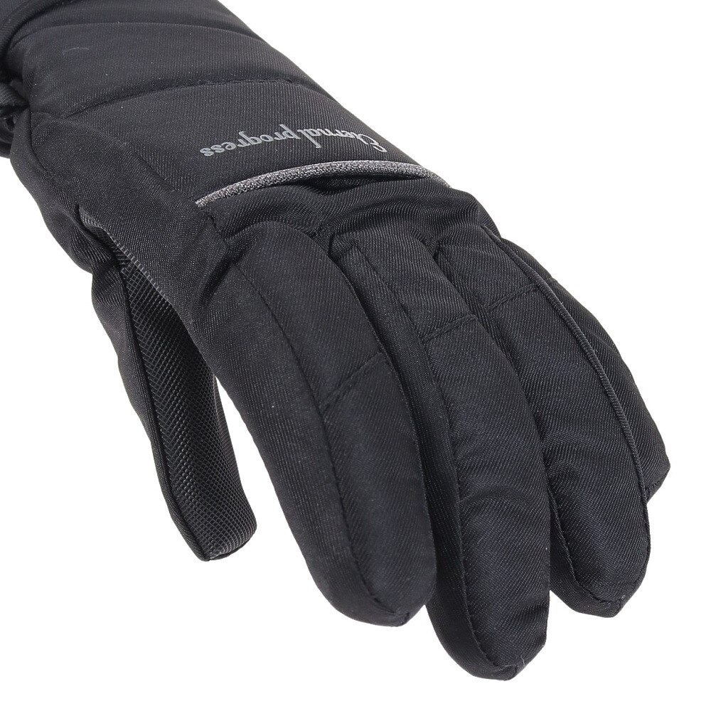 その他ブランド（OTHER BRAND）（レディース）スノーグローブ PROGRESS LADY 五指グローブ 329NN2SN0004 BLK