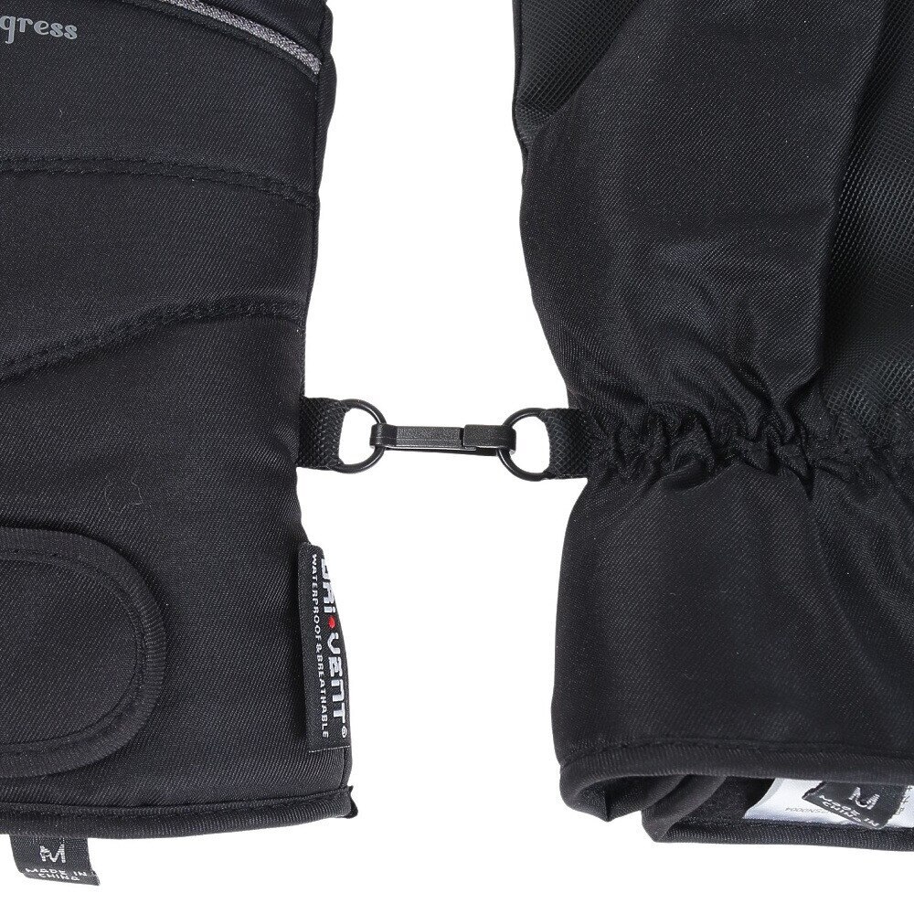 その他ブランド（OTHER BRAND）（レディース）スノーグローブ PROGRESS LADY 五指グローブ 329NN2SN0004 BLK