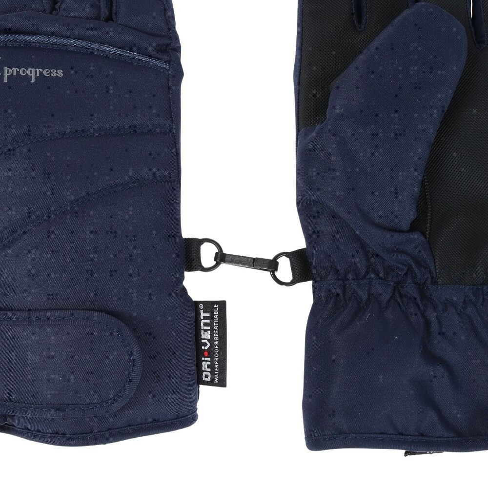 その他ブランド（OTHER BRAND）（レディース）スノーグローブ PROGRESS LADY 五指グローブ ネイビー ETERNAL PROGRESS 329NN2SN0004 NVY
