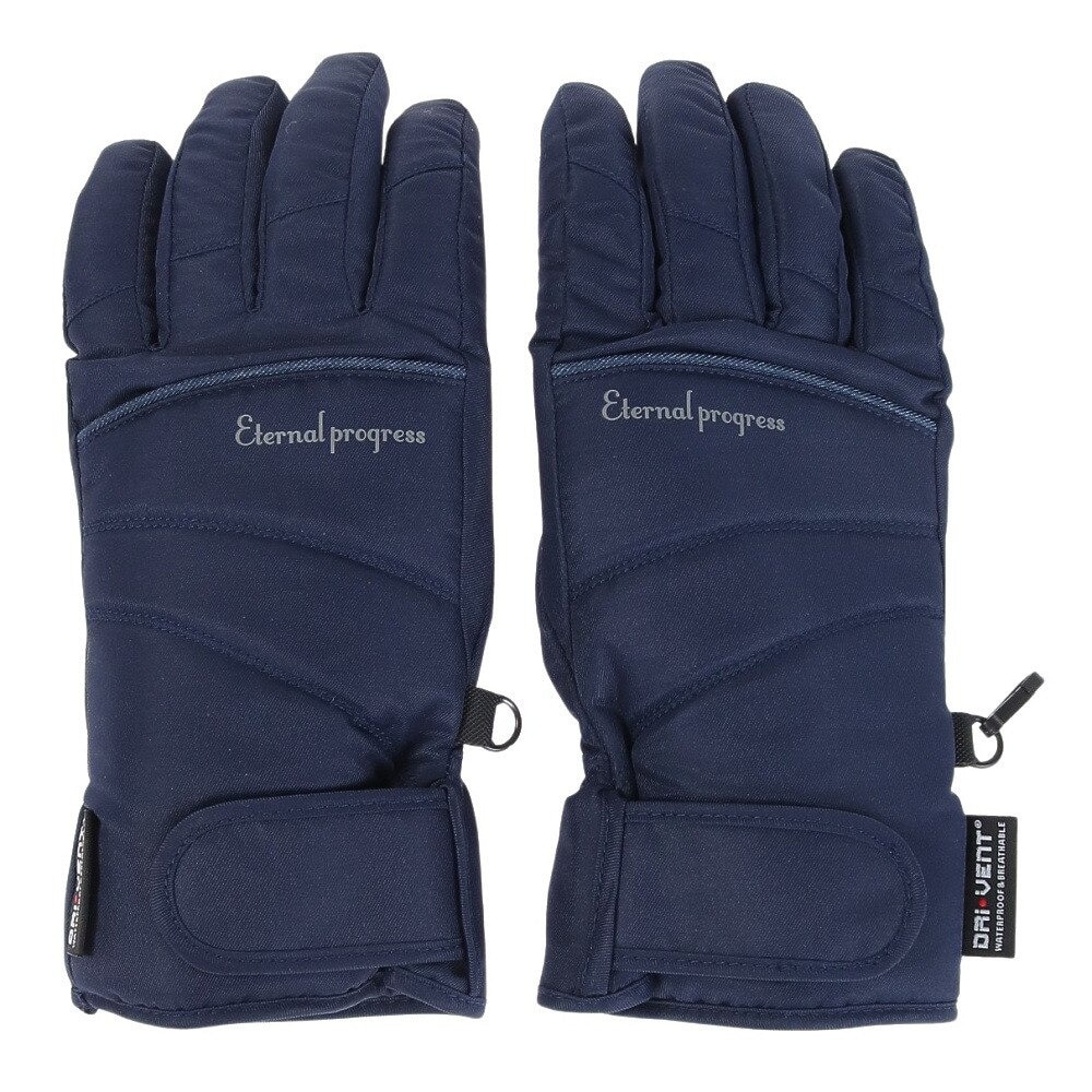 その他ブランド（OTHER BRAND）（レディース）スノーグローブ PROGRESS LADY 五指グローブ ネイビー ETERNAL PROGRESS 329NN2SN0004 NVY