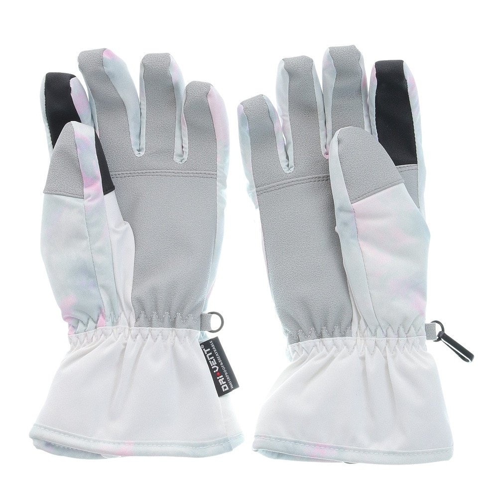 エアボーン（ARBN）（レディース）スノーグローブ NATURE LIMITED 五指グローブ AB33WG1378 WHT