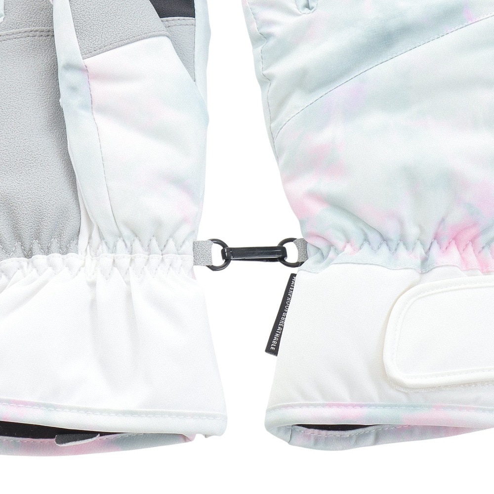 エアボーン（ARBN）（レディース）スノーグローブ NATURE LIMITED 五指グローブ AB33WG1378 WHT