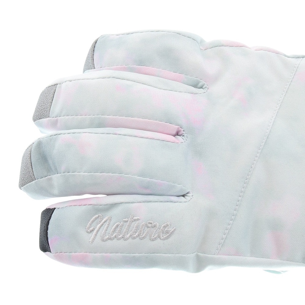 エアボーン（ARBN）（レディース）スノーグローブ NATURE LIMITED 五指グローブ AB33WG1378 WHT