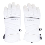 エアボーン（ARBN）（レディース）スノーグローブ スキー スノーボード 5FINGGER GROVE AB43WG1555 WHT