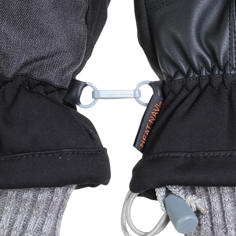 デサント（DESCENTE）（レディース）スキーグローブ 女性用 ダウングローブ DWCWJD62 BLK